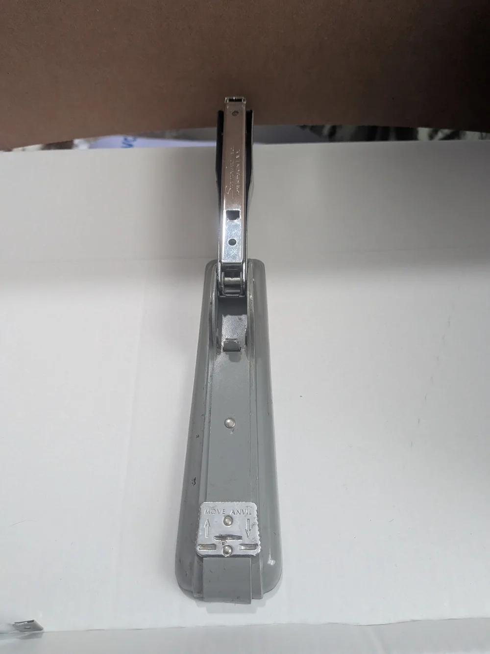 Vintage Swingline 27 Stapler Gray Metal Office Desk Work 8.5